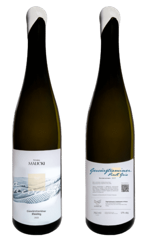 Wino białe wytrawne Gewürztraminer & Pinot Gris 2023 - Winnica Malicki