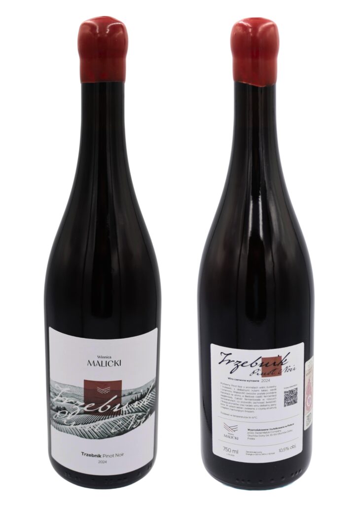 Wino czerwone wytrawne Trzebnik Pinot Noir 2024 - Winnica Malicki